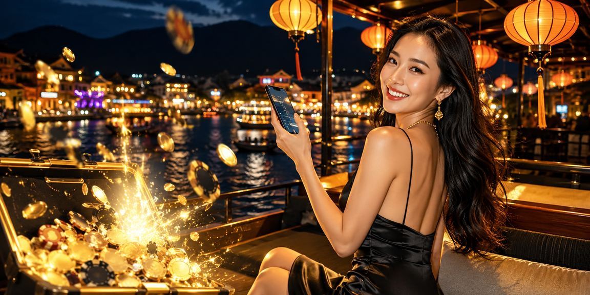 Người dùng xem Keno trên điện thoại tại chợ đêm Hội An – pecc3 mobile