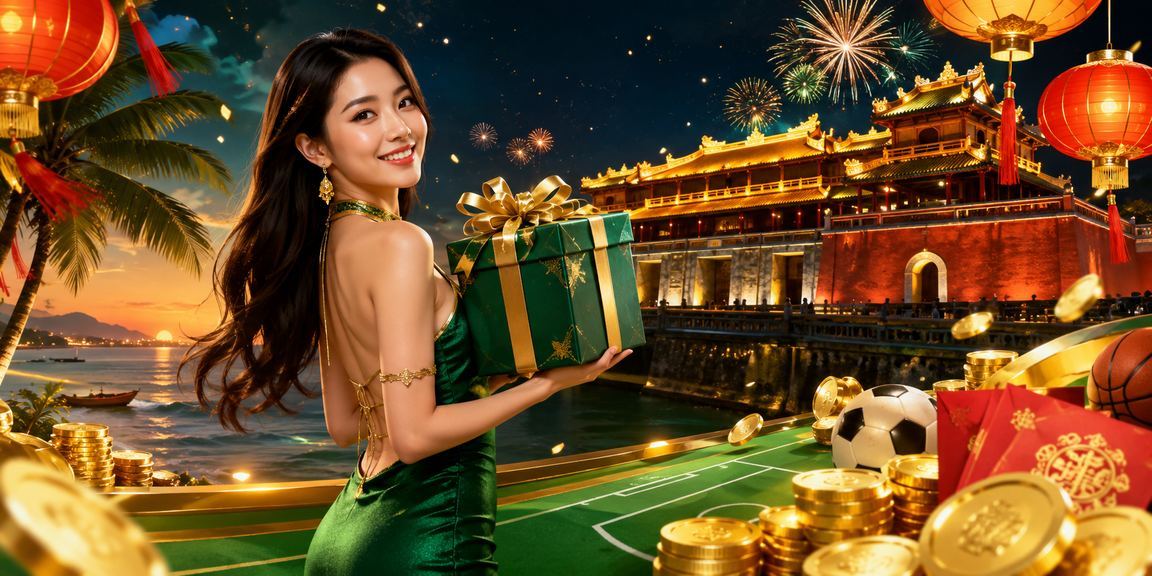 Người dùng tại Huế đặt cược bóng đá qua điện thoại dưới ánh đèn lồng về đêm